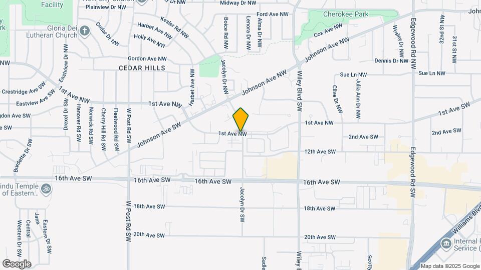 116 Jacolyn Dr SW Map and Location Details