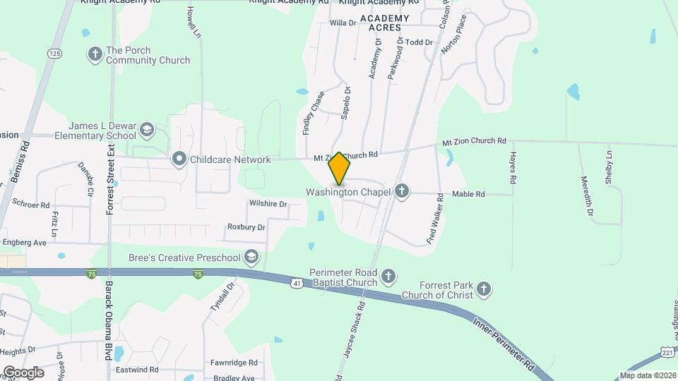 4024 Walden Rd Map and Location Details