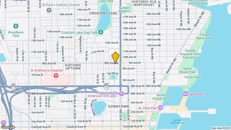 456 9th Ave N Map and Location Details