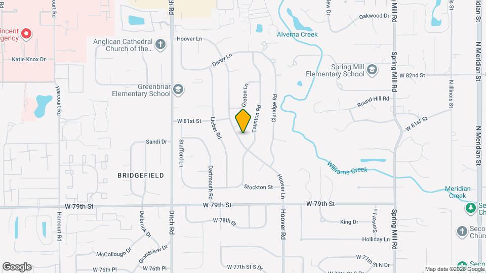 8065 Hoover Ln Map and Location Details