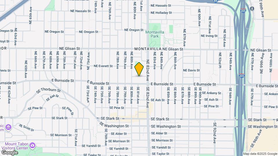 8052 NE Couch St Map and Location Details