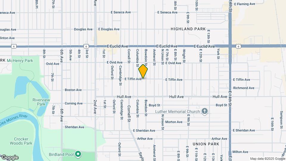 415 E Tiffin Ave Map and Location Details