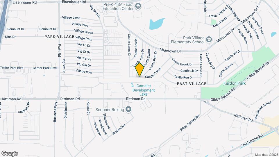 5622 Castle Prince, Unit Apt A Map and Location Details