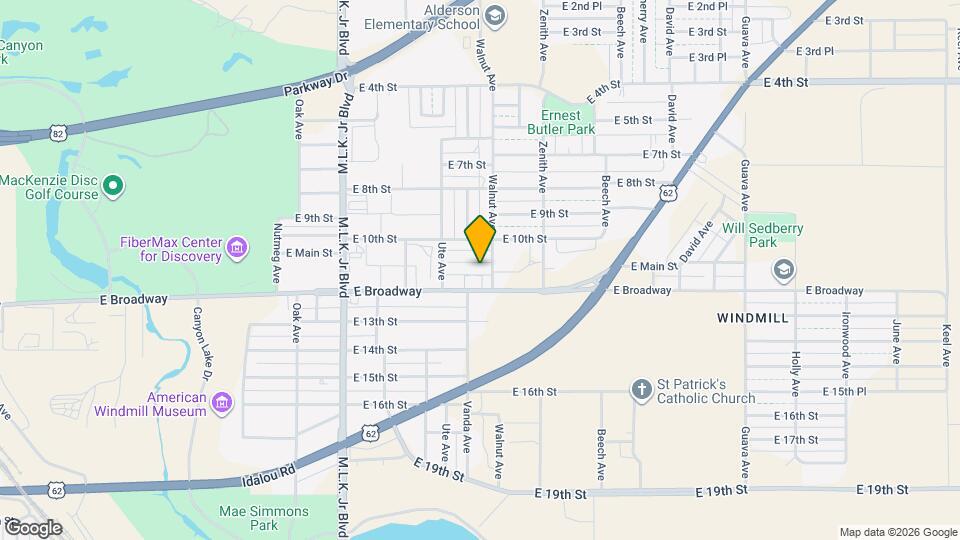 2222 E Main St Map and Location Details