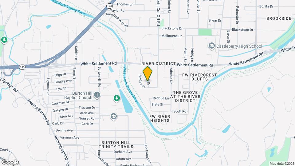 216 Westfork Dr Map and Location Details