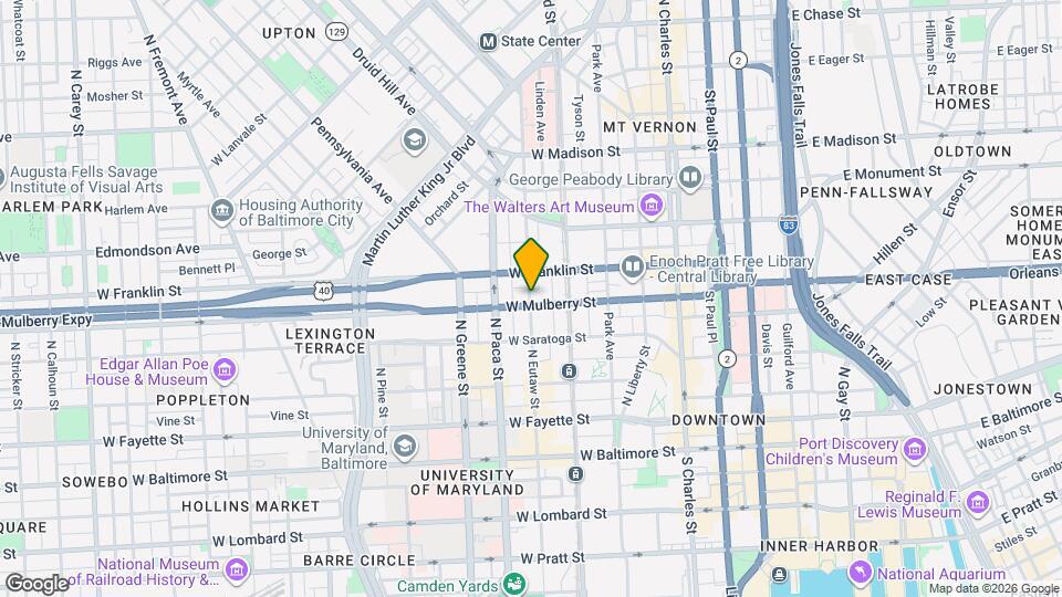 1145 Myrtle Ave Mapa y Detalles de la Ubicación