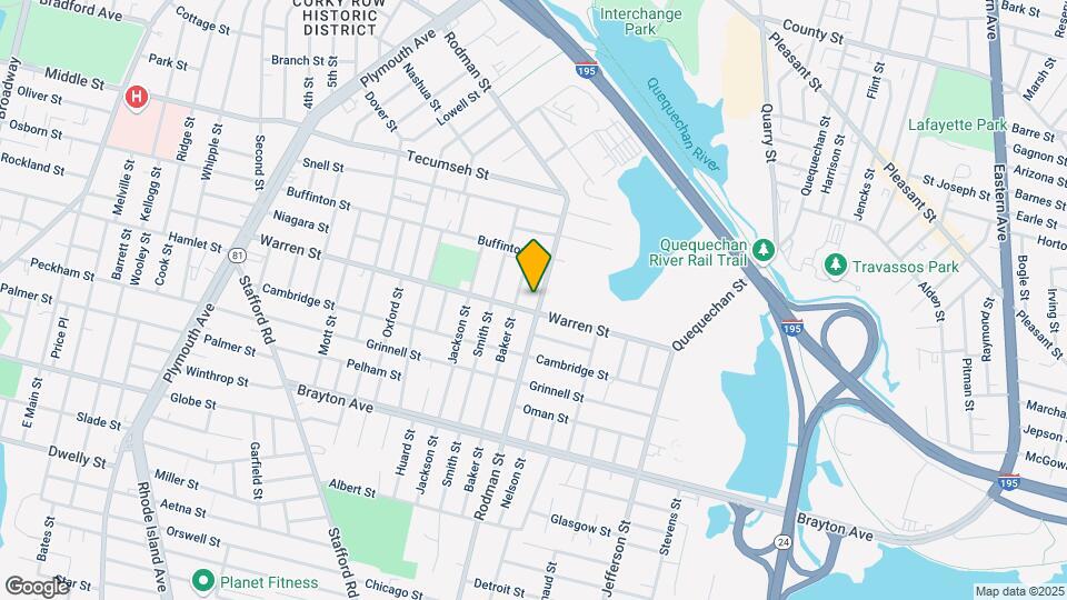 1105 Rodman St, Unit 1N Map and Location Details