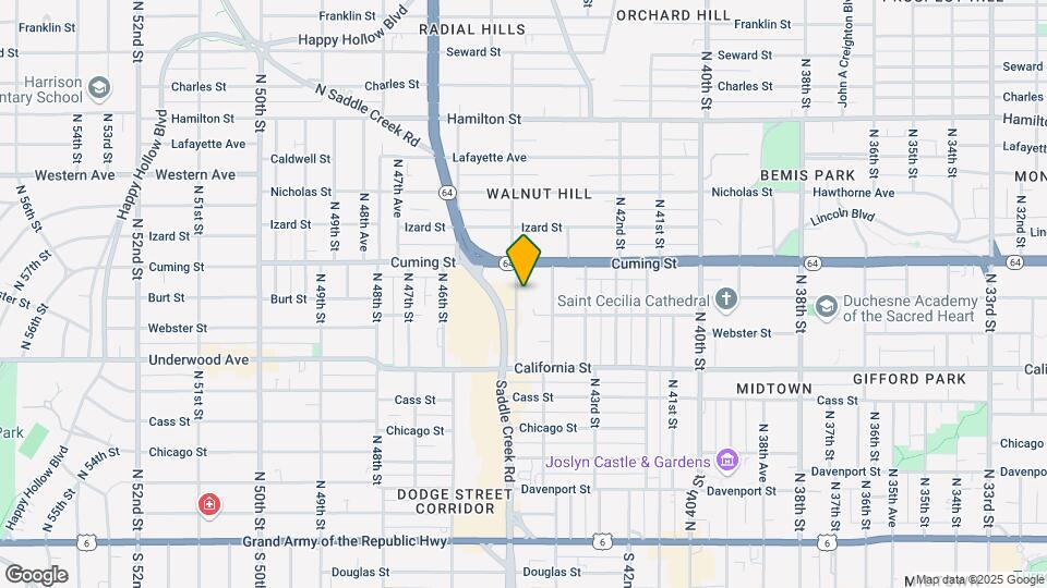 807 N 45th St Map and Location Details