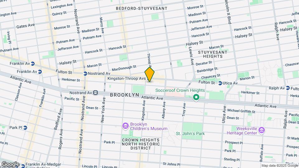 379 Herkimer St-Unit -Garden Apt Map and Location Details