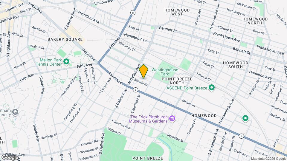 6941 Meade St, Unit 1 Map and Location Details