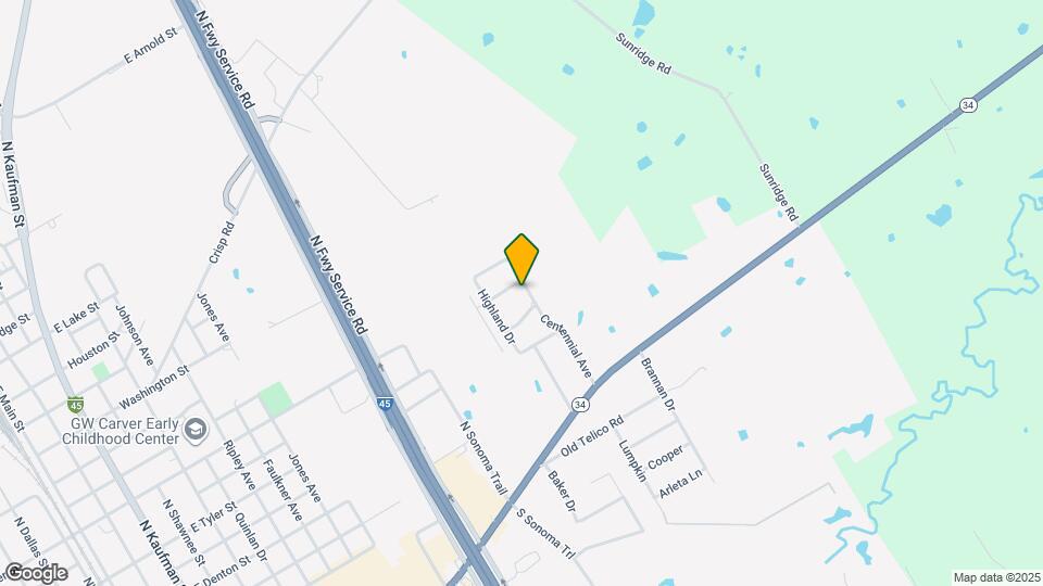 307 Centennial Ave Map and Location Details