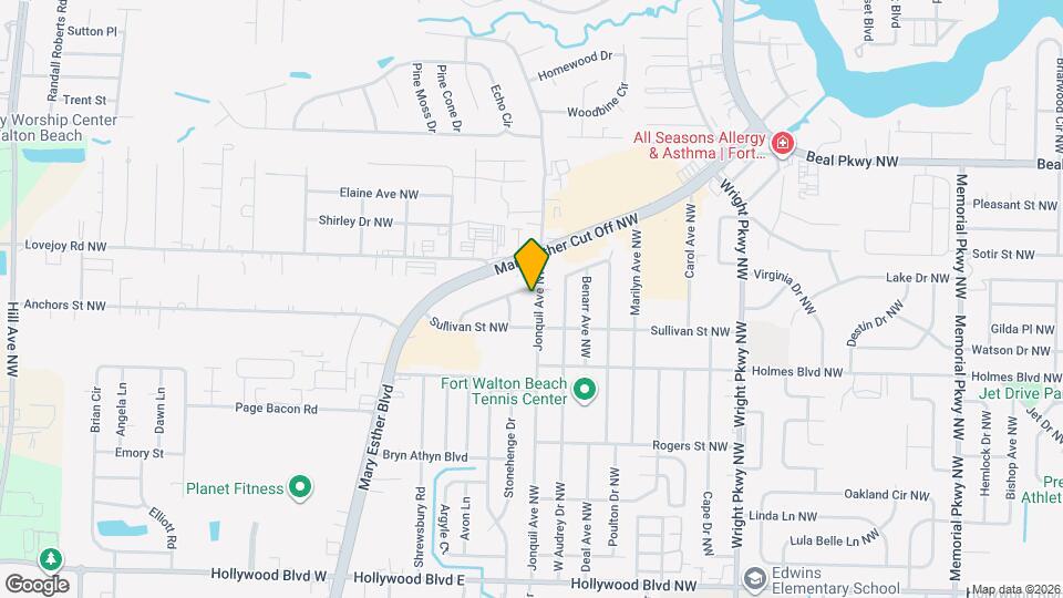 116 Jonquil Ave NW Map and Location Details