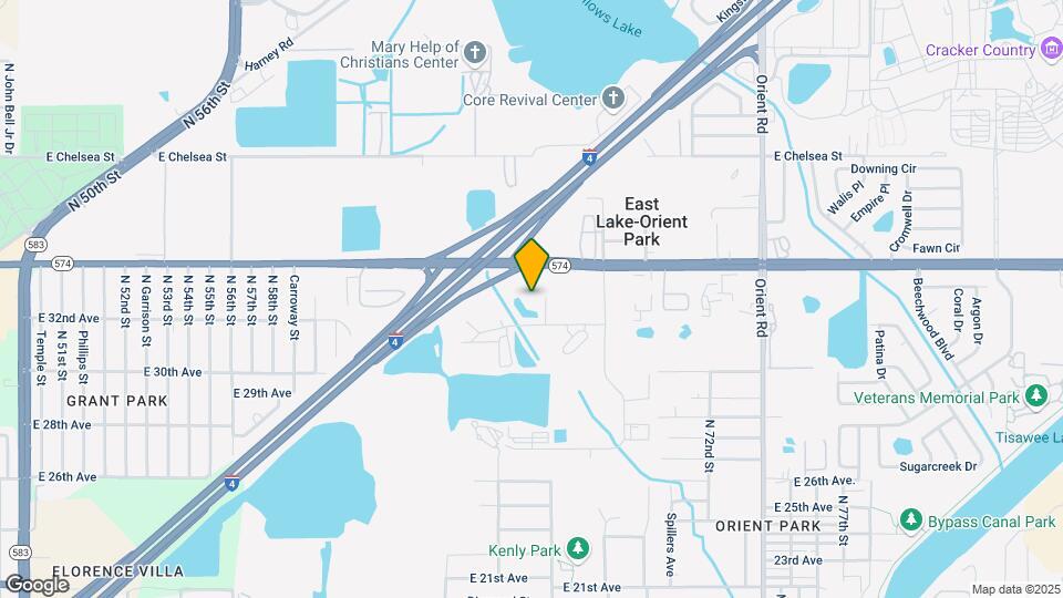 Furnished Studio-Tampa - Casino Area Mapa y Detalles de la Ubicación