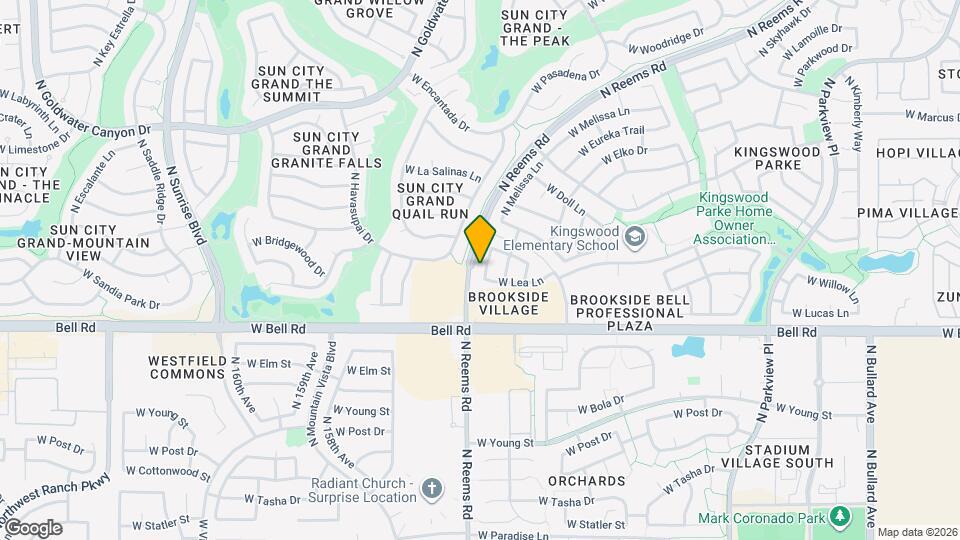 17112 N Melissa Ln Mapa y Detalles de la Ubicación