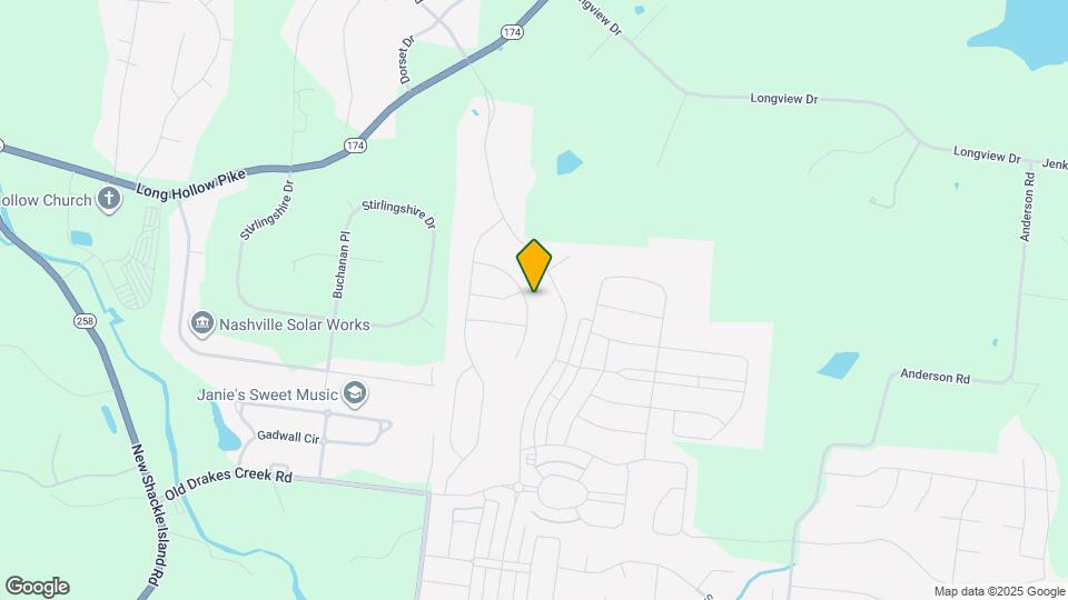 845 Nightingale Ave Map and Location Details