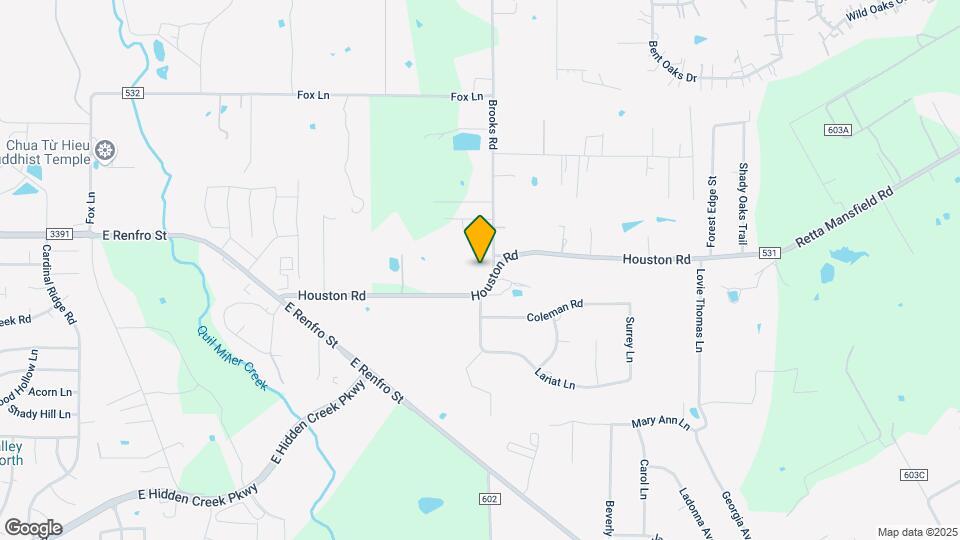 1829 Houston Rd Map and Location Details