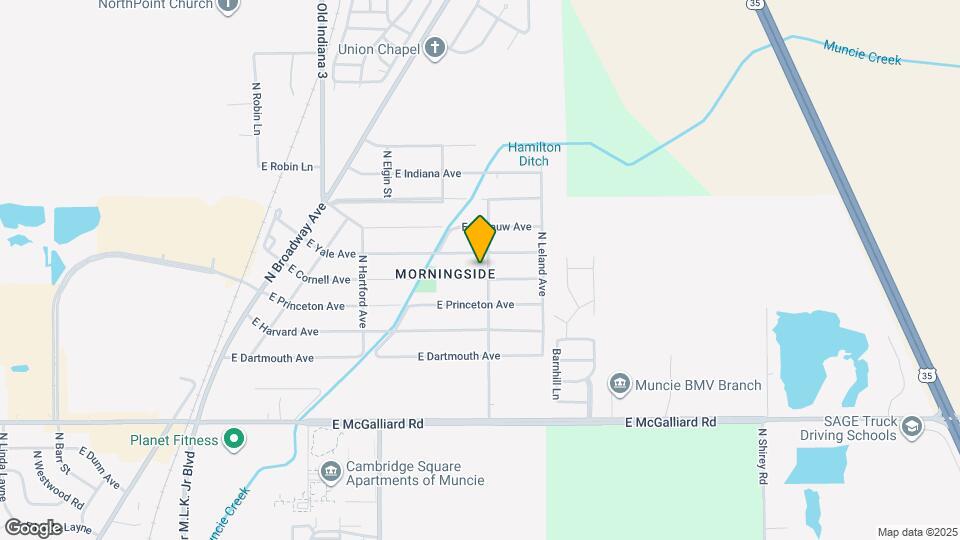 2216 E Cornell Ave Map and Location Details