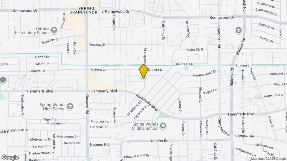 9902 Hornpipe Ln Map and Location Details