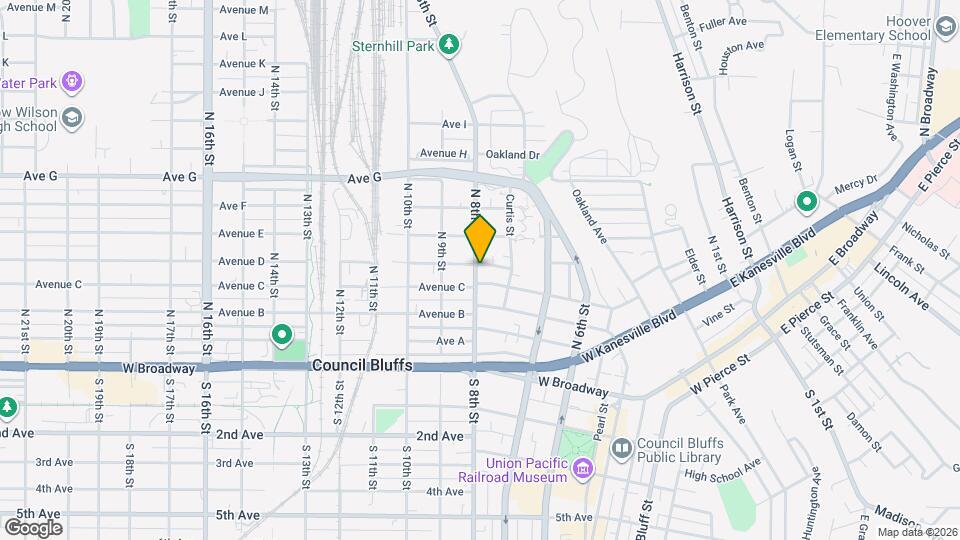 315 N 8th St Map and Location Details