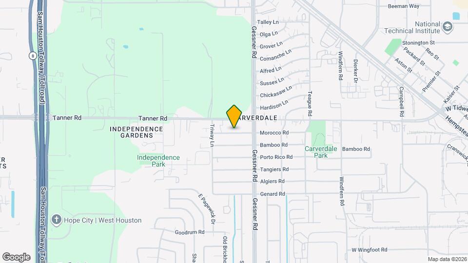 10238 Morocco Rd Map and Location Details