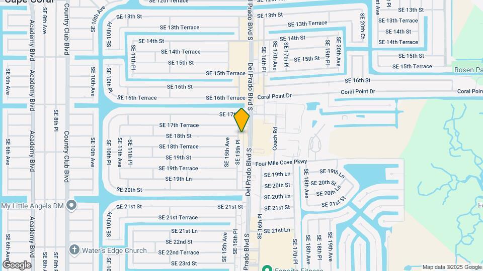 1727 SE 15th Pl Map and Location Details