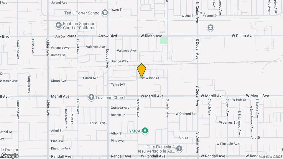 1683 W Wilson St Map and Location Details