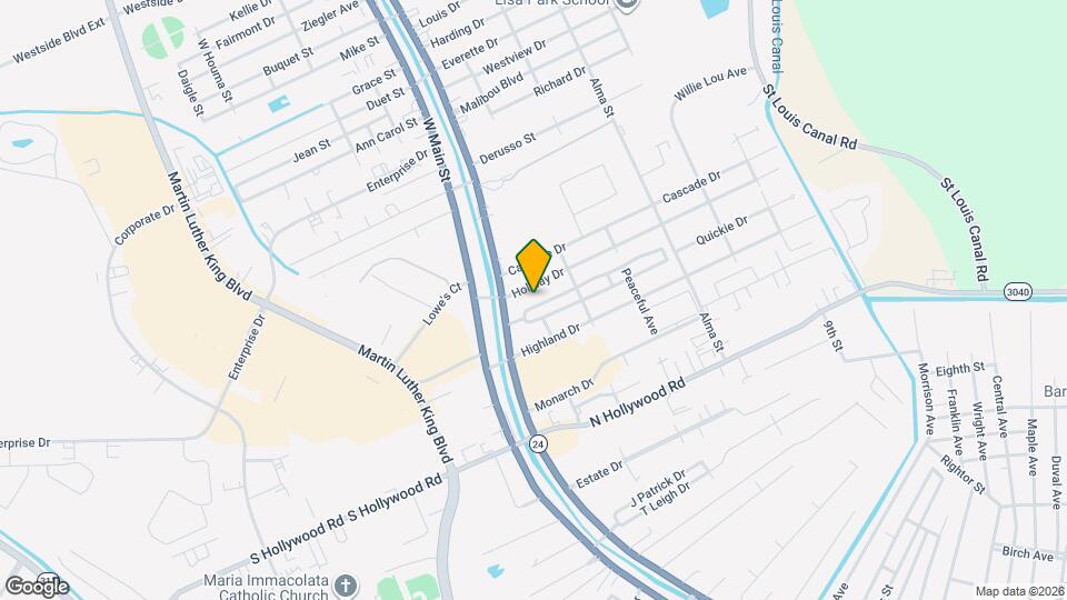 219 N French Quarter Dr Mapa y Detalles de la Ubicación