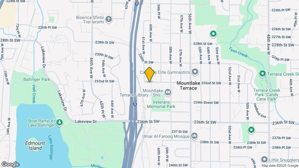 6002 232nd St SW Map and Location Details