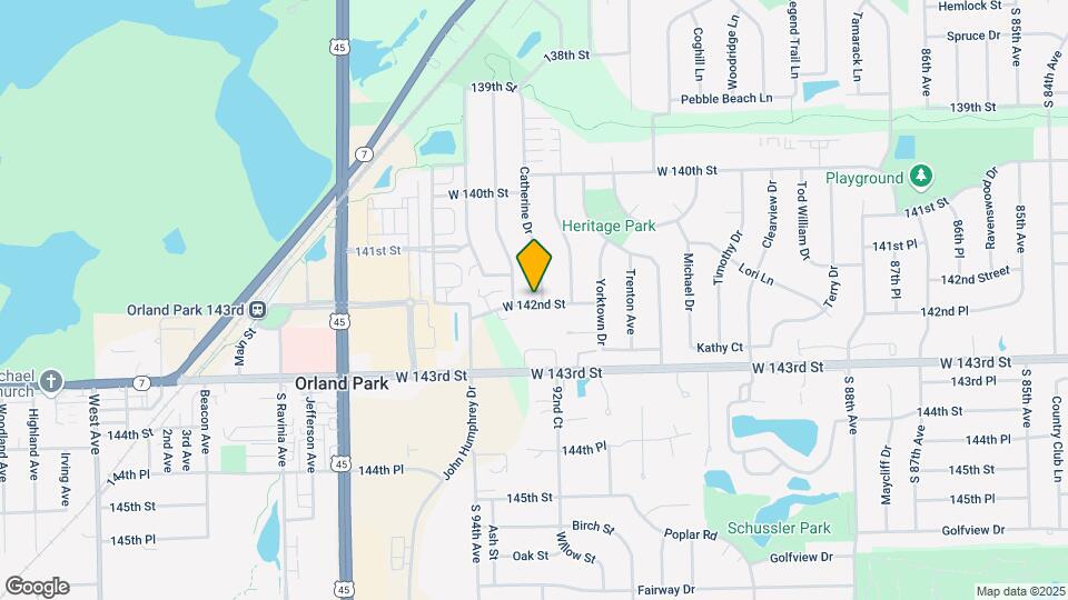 14136 Catherine Dr Map and Location Details