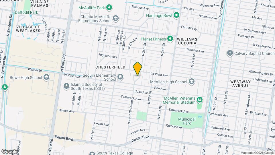 25 N 25th St Mapa y Detalles de la Ubicación