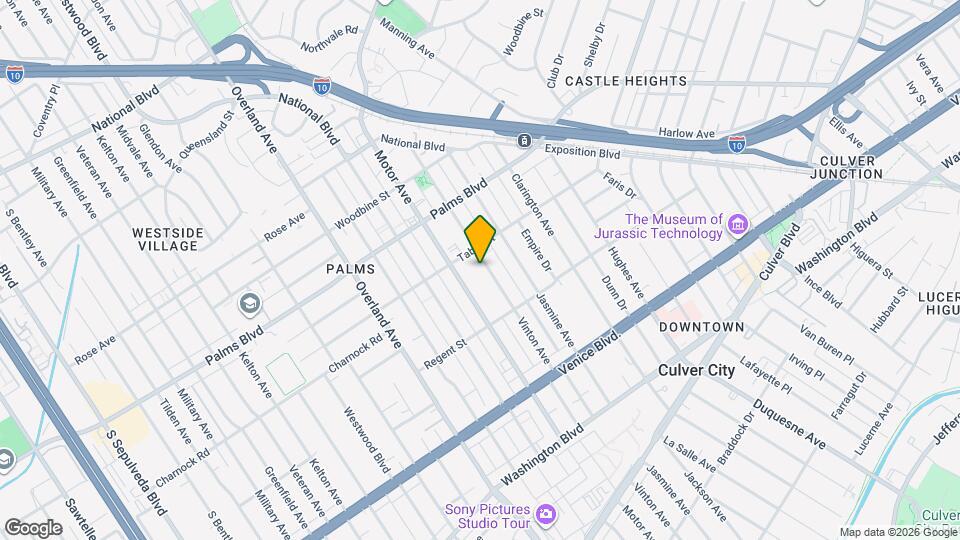 3623 Vinton Ave, Unit 1 Map and Location Details