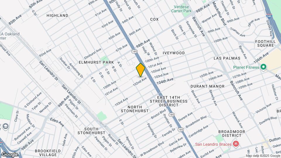 1335 102nd Ave-Unit -A Map and Location Details