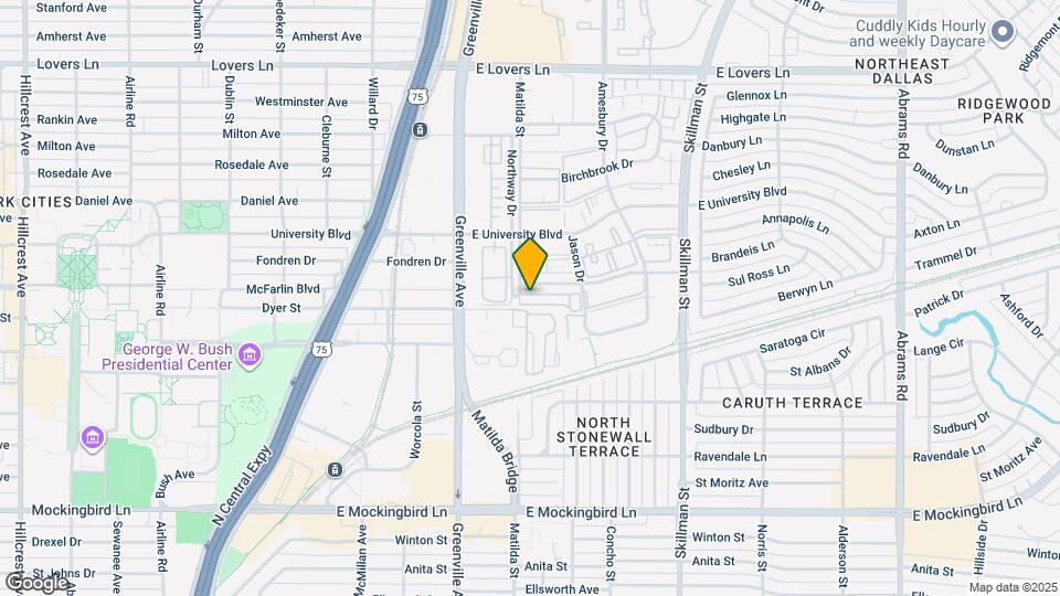 4664 Matilda St Map and Location Details