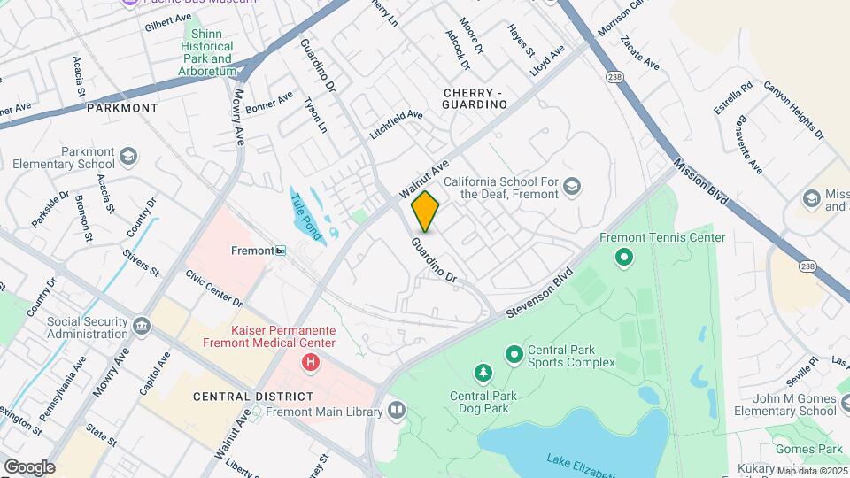 39206 Guardino Dr, Unit Available asap Mapa y Detalles de la Ubicación