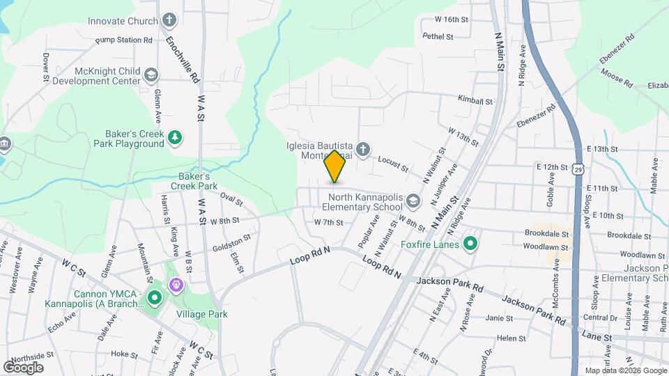 517 W 9th St Mapa y Detalles de la Ubicación