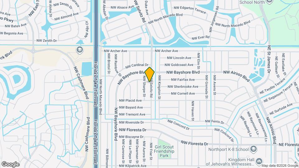 650 NW Selvitz Rd Map and Location Details