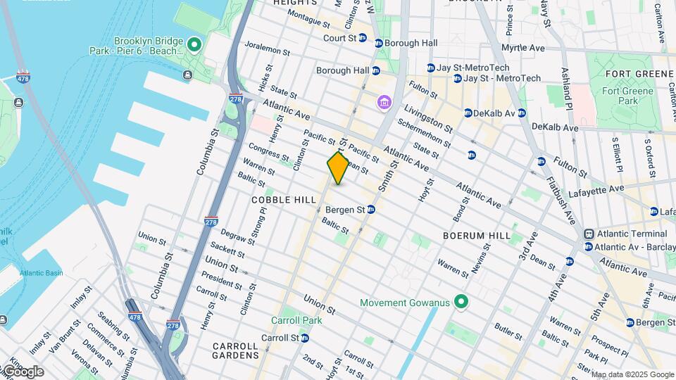 15-19 Wyckoff St Mapa y Detalles de la Ubicación