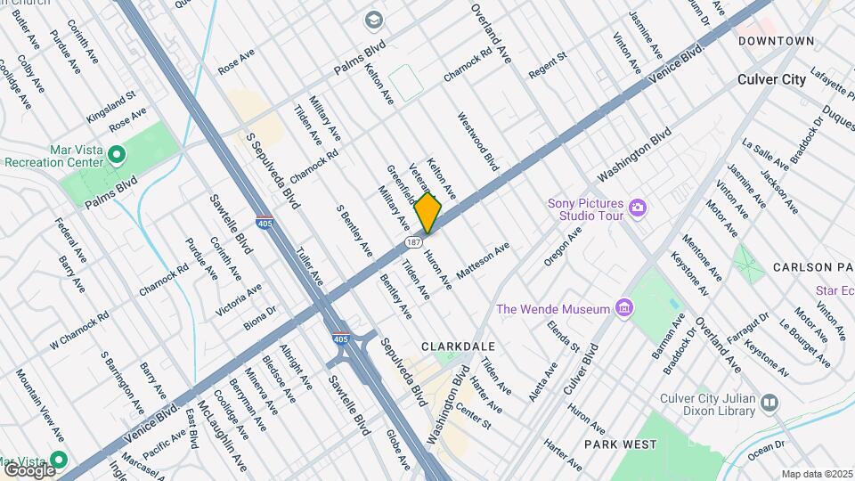10958 Venice Blvd Mapa y Detalles de la Ubicación