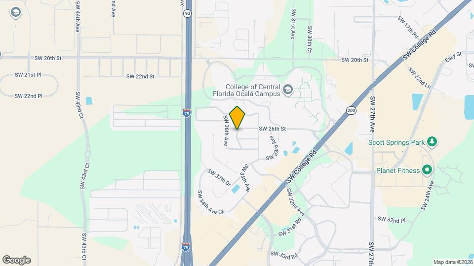 2622 SW 35th Ave Map and Location Details