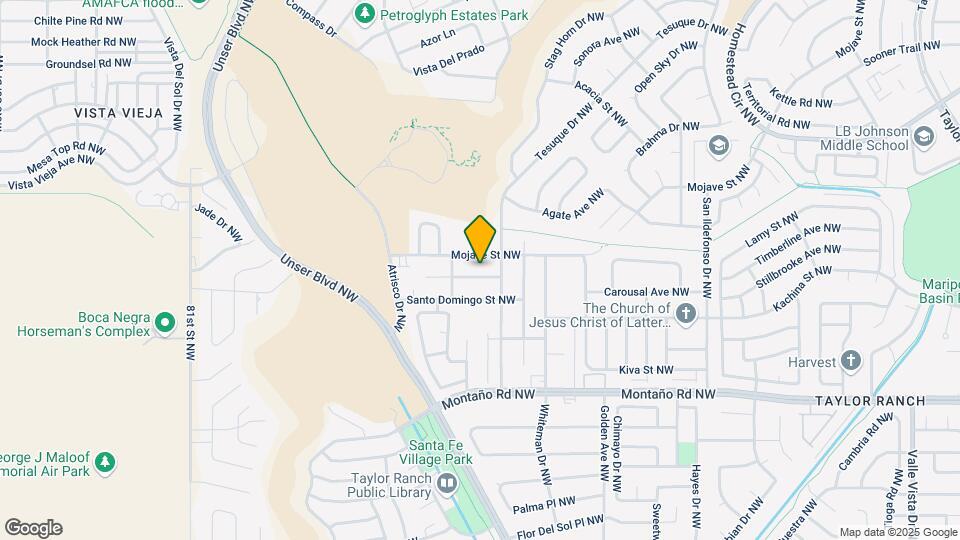 6323 Pima Pl NW Map and Location Details