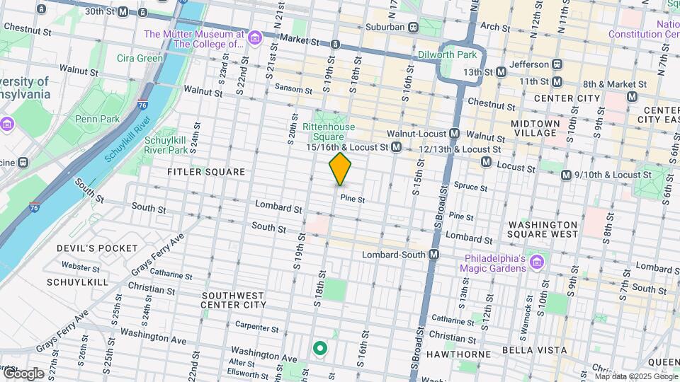 335 S 18th St Map and Location Details