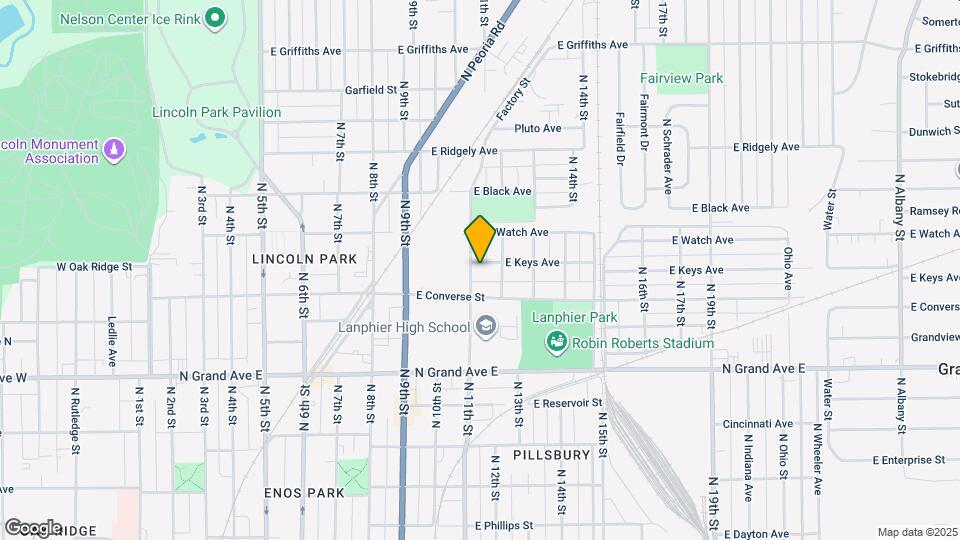 1428 N 11th St Map and Location Details