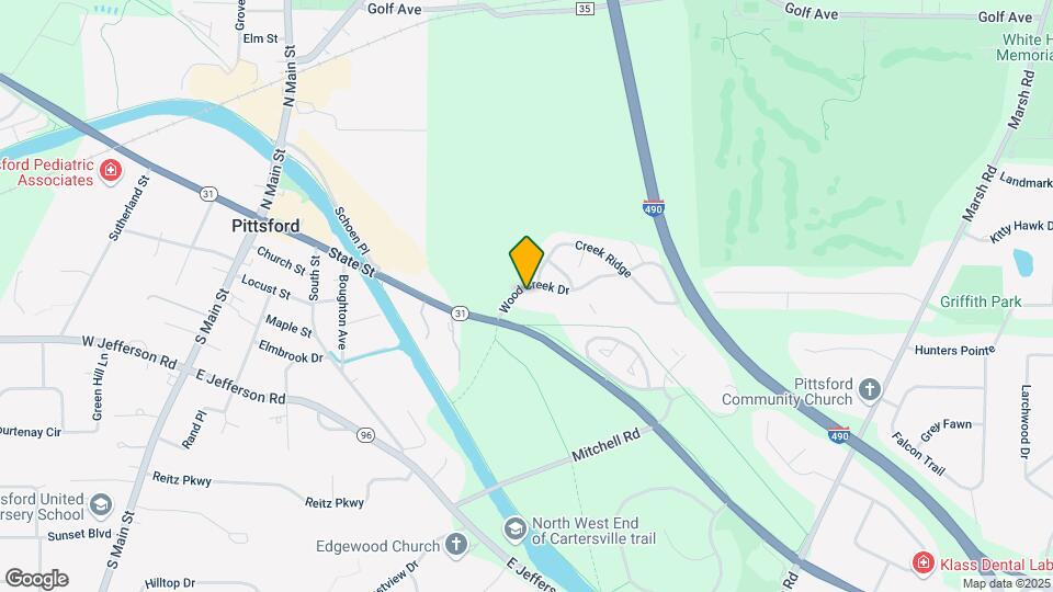27 Wood Creek Dr, Unit Pittsford Condominium Map and Location Details