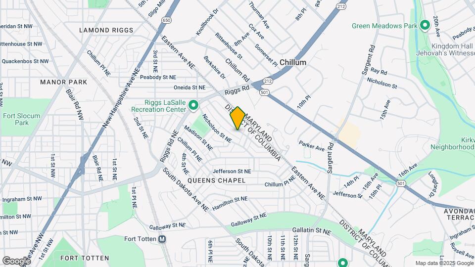 769 Oglethorpe St NE, Unit 1 Map and Location Details