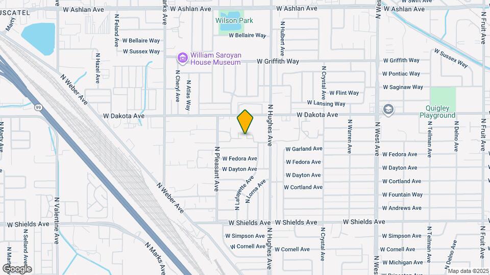 2247 W Dakota Ave Map and Location Details