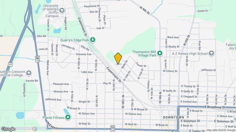 821 Williams St Map and Location Details