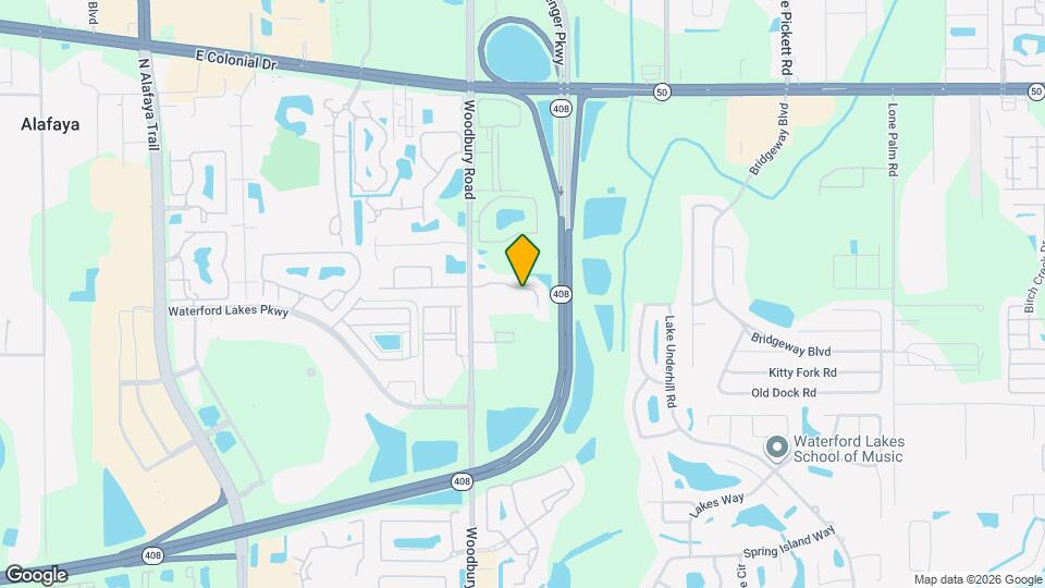 12466 Woodbury Cove Dr Mapa y Detalles de la Ubicación