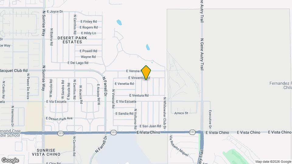 2375 N San Antonio Rd Map and Location Details