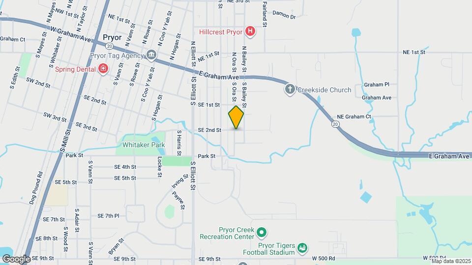 201 S Ora St Map and Location Details