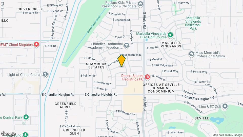 3009 E Lynx Way Map and Location Details